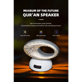 Moderne ringvormige Koran speaker SQ606 met aromatherapie functie en LED-verlichting